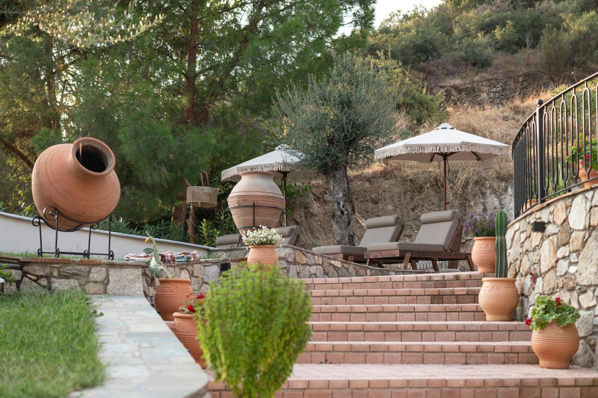 Lithos Villas Apollon Sykia Chalkidikis Exterior photo
